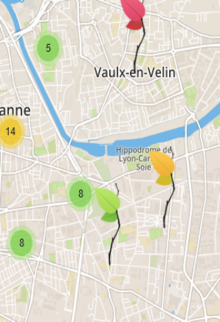 image comprenant les 3 types de markers existant